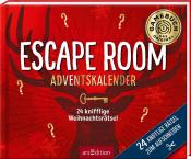 24 knifflige Weihnachtsrätsel. Escape Room Adventskalender - gebunden