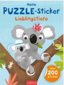 Meine Puzzle-Sticker - Lieblingstiere - Taschenbuch