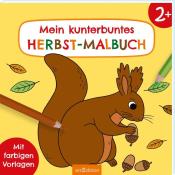 Malbuch ab 2 - Mein kunterbuntes Herbst-Malbuch - Taschenbuch