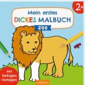 Mein erstes dickes Malbuch ab 2 - Zoo - Taschenbuch