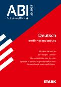 STARK Abi - auf einen Blick! Deutsch Berlin/Brandenburg ab 2025 - Taschenbuch