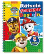 Schwager & Steinlein Verlag: PAW Patrol - Rätseln Stickern Basteln - Taschenbuch