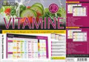Schulze Media GmbH: Info-Tafel-Set Vitamine - poster