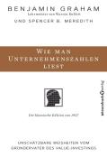 Benjamin Graham: Wie man Unternehmenszahlen liest - gebunden