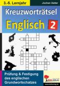 Jochen Vatter: Kreuzworträtsel Englisch - 3.-5. Lernjahr - Taschenbuch
