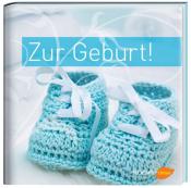 Zur Geburt! Junge - gebunden