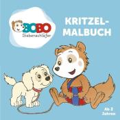 JEP-Animation: Bobo Siebenschläfer Kritzel-Malbuch - Taschenbuch