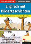 Waldemar Mandzel: Englisch mit Bildergeschichten / Sekundarstufe, m. Daten-CD - Taschenbuch