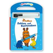 Trötsch Die Maus Schreib und wisch weg Pappenbuch Zahlen und Buchstaben