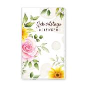 Trötsch Taschenkalender Geburtstagskalender Blumen