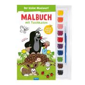 Trötsch Der kleine Maulwurf Malbuch mit Tuschkasten - Taschenbuch