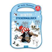 Trötsch Der kleine Maulwurf Winter-Stickermalbuch - Taschenbuch