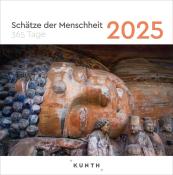 Schätze der Menschheit - KUNTH 365-Tage-Abreißkalender 2025