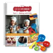 Birgit Wenz: Kids Easy Cup Cookbook: Baking with Kids (Part 1), Baking box set incl. 5 colorful measuring cups, m. 1 Buch, m. 5 Beilage