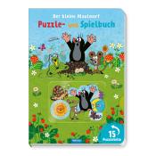 Trötsch Der kleine Maulwurf Puzzle- und Spielbuch Pappenbuch - gebunden