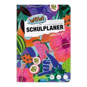 Trötsch Schulplaner WOW Tropic 24/25 - Taschenbuch