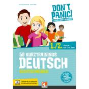 HELBLING DON’T PANIC! Deutsch Rechtschreiben 1 + 2 A4 156 Seiten mit Softcover