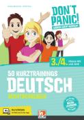 Andre Blau: DON´T PANIC! Lernen leicht gemacht, 50 Kurztrainings Deutsch - Taschenbuch