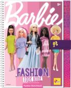 Barbie Sketch Book Fashion Look Book (In Display of 8 PCS) - Taschenbuch