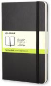 Moleskine Notizbuch, Large/A5,  Blanko, Hard Cover, Schwarz - gebunden