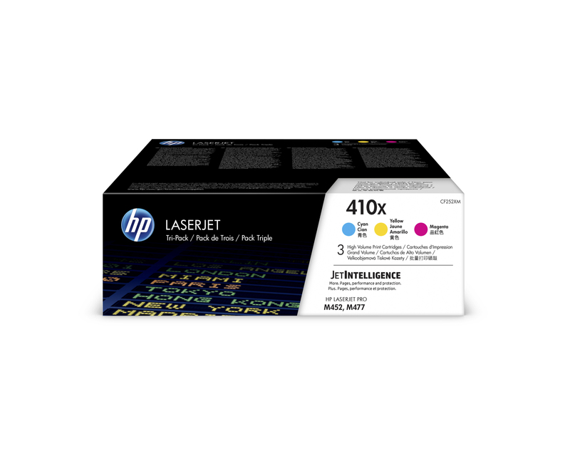 HP LJ Cartridge Nr.410X C|M|Y Tri-pack