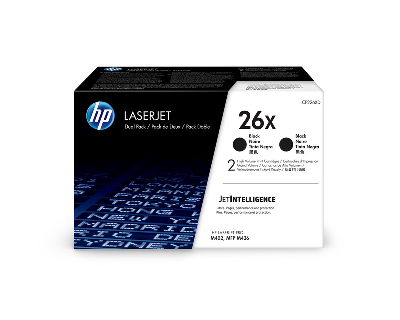 HP LJ Cartridge Nr.26X black Doppelpack