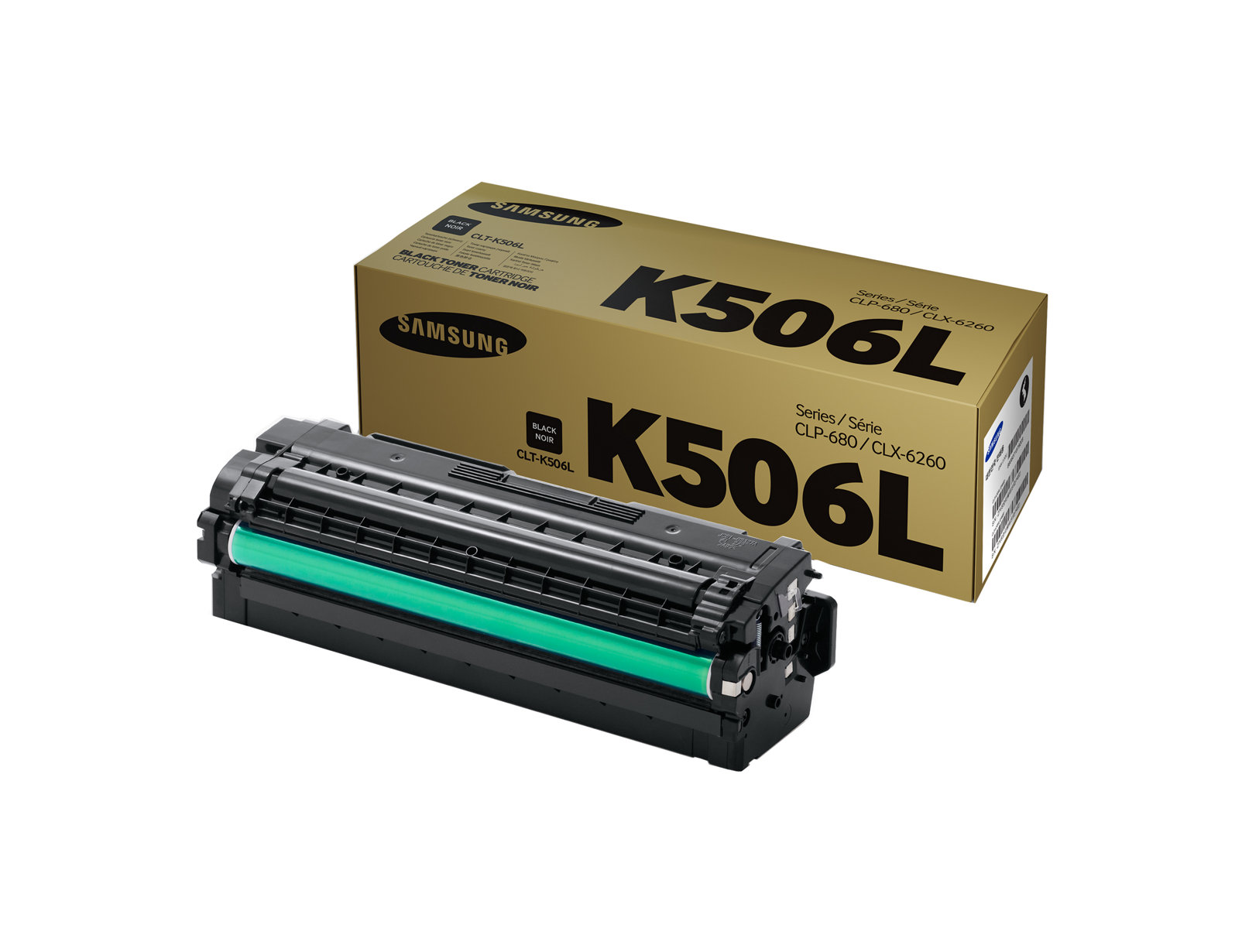 Samsung CLT-K506L H-Yield black Toner Cartridge 6K