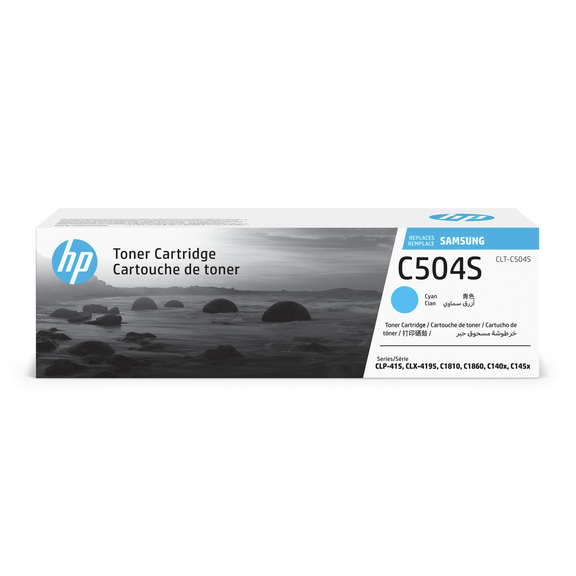 Samsung CLT-C504S cyan Toner Cartridge 1,8K