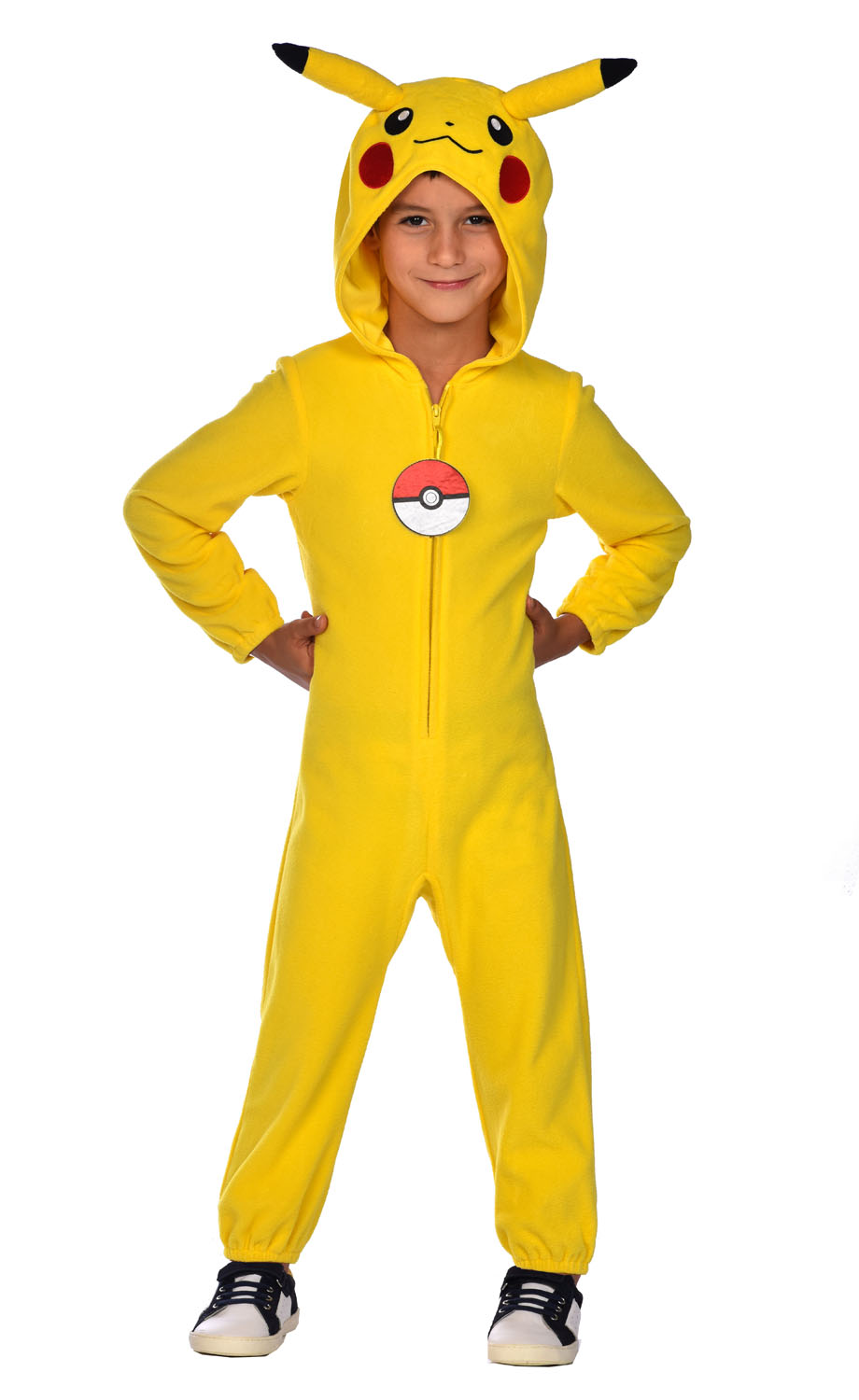 Kinderkostüm Pokémon Pikachu 4 - 6 Jahre gelb