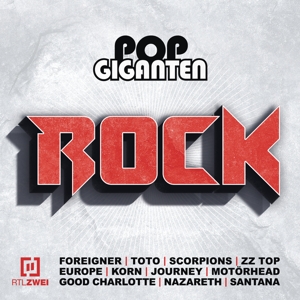 Various: Pop Giganten Rock, 4 Audio-CDs (Longplay) - CD