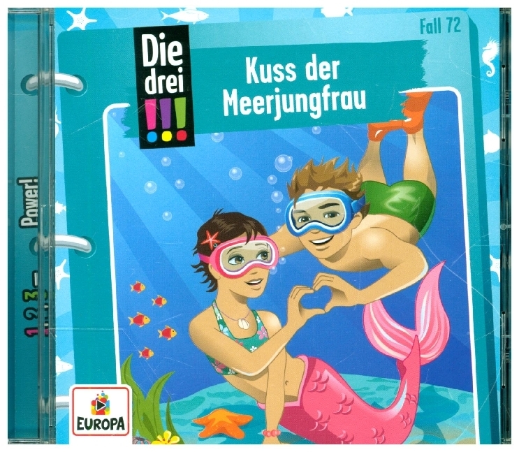 Die drei !!! - Kuss der Meerjungfrau, 1 Audio-CD - CD