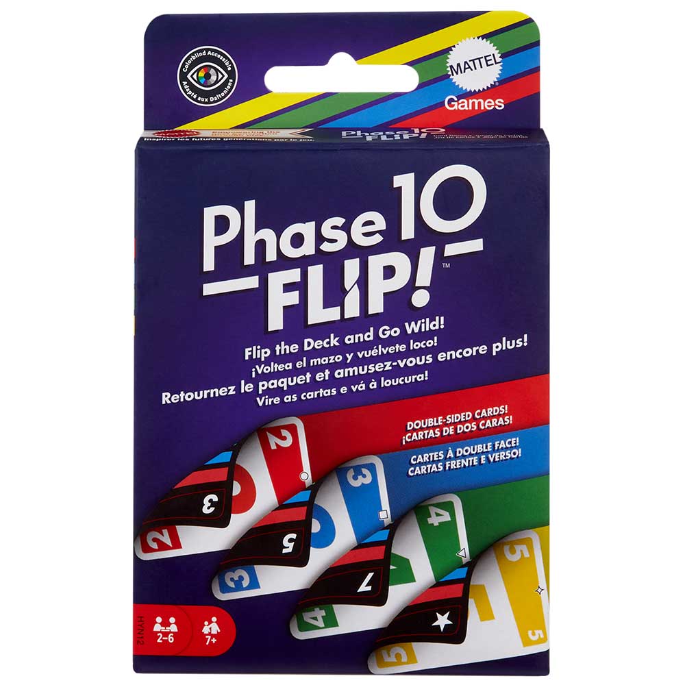 MATTEL Kartenspiel Phase 10 Flip