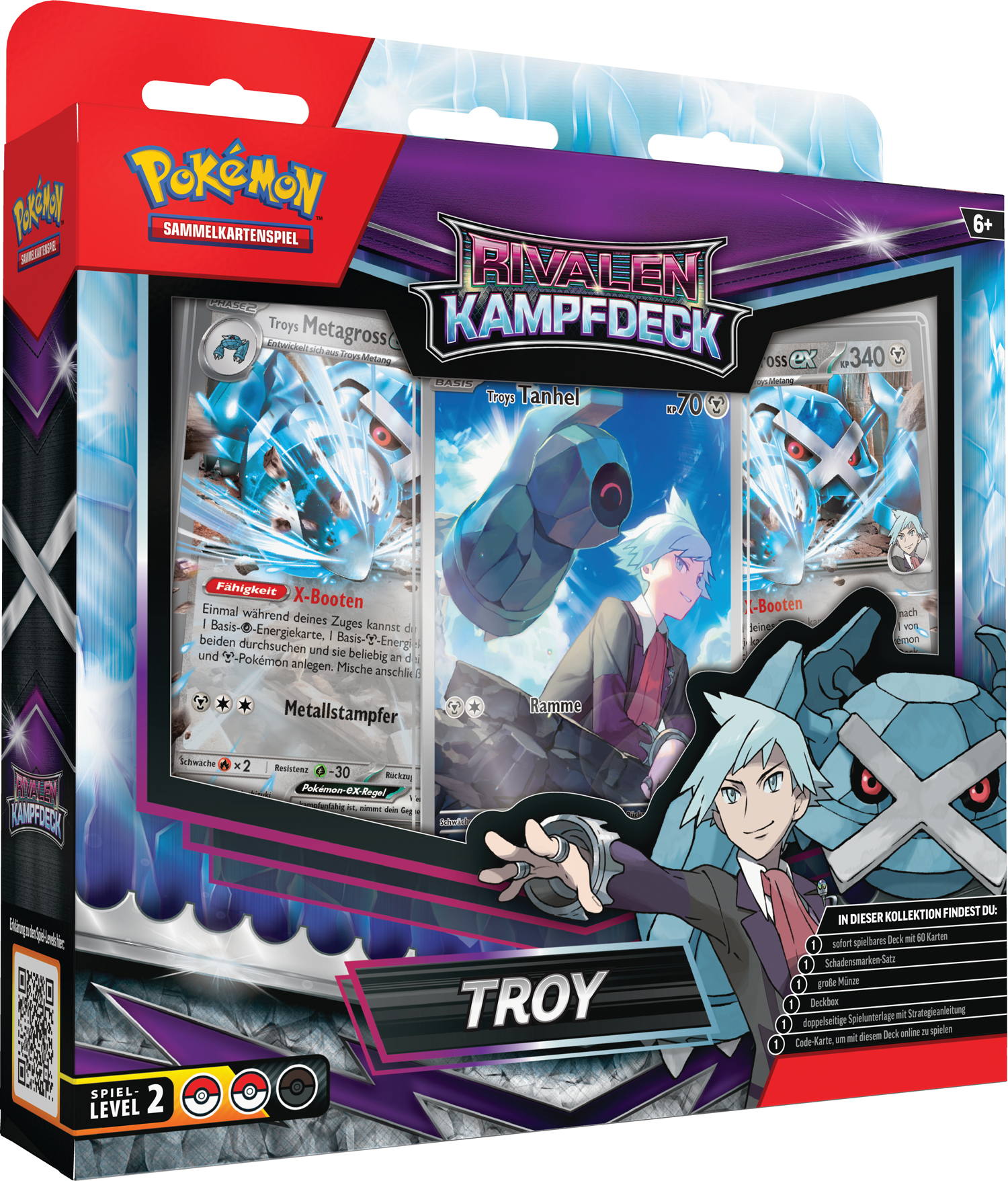 POKÉMON Sammelkarten Rivalen Kampfdeck Mary oder Troy 1 Stück sortiert