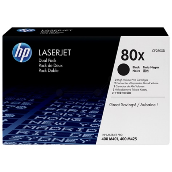 HP LJ Cartridge Nr.80X black 1x2