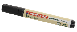 EDDING Permanentmarker 22 Ecoline Keilspitze 1-5 mm schwarz