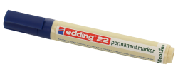 EDDING Permanentmarker 22 Ecoline Keilspitze 1-5 mm blau