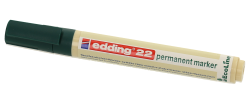 EDDING Permanentmarker 22 Ecoline Keilspitze 1-5 mm grün