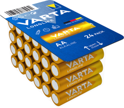 VARTA Longlife AA Batterie 24 Stück 