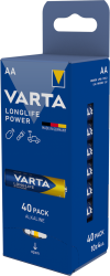 VARTA Mignon AA Batterie 40er Packung LONGLIFE Power