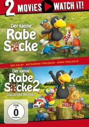 Der kleine Rabe Socke / Der kleine Rabe Socke 2 - Das große Rennen, 2 DVD - DVD