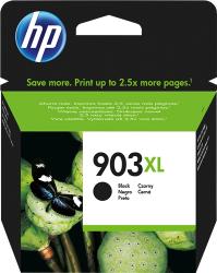 Schwarze Druckerpatrone HP 903XL. Verpackung zeigt Schmetterling und grüne Pflanzen. Hinweis: Druck bis zu 2,5x mehr Seiten.