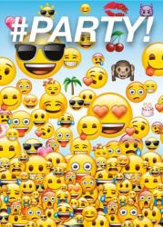 Emoji - Einladungskarten, 8 Stück 