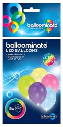 LED-Ballons - Balloominate B90, 5 Stück, bunt 