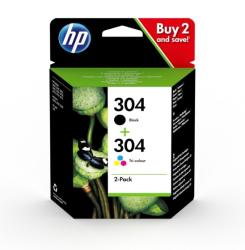 HP Tinte Combo Pack Nr.304 black/color HP 3JB05AE 