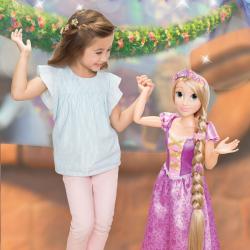 DISNEY Princess Playdate Rapunzel 80 cm lila