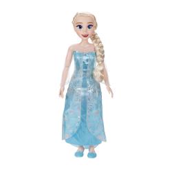 DISNEY Frozen Ice Powers & Music Playdate Elsa 80 cm hellblau