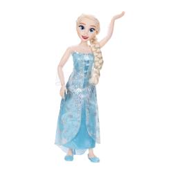 DISNEY Frozen Ice Powers & Music Playdate Elsa 80 cm hellblau