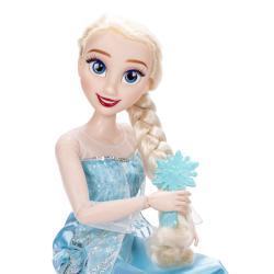 DISNEY Frozen Ice Powers & Music Playdate Elsa 80 cm hellblau