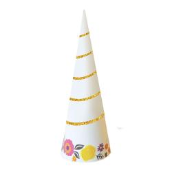 Partyhütchen Magisches Einhorn 17,1 cm 8 Stück bunt