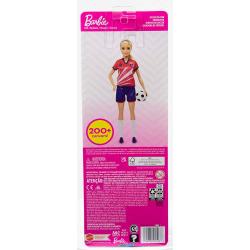 MATTEL Barbie Fußballspielerin 29 cm rot/blau